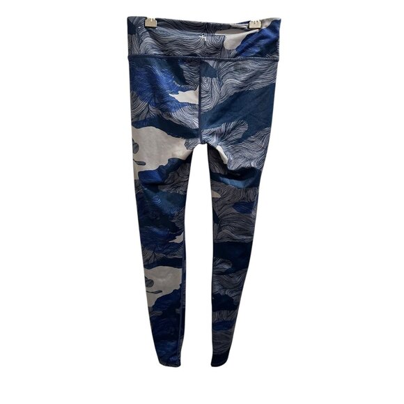 🌸3/$15🌸JoyLab Womens Extra Small Blue Camouflage Leggings - Picture 4 of 6